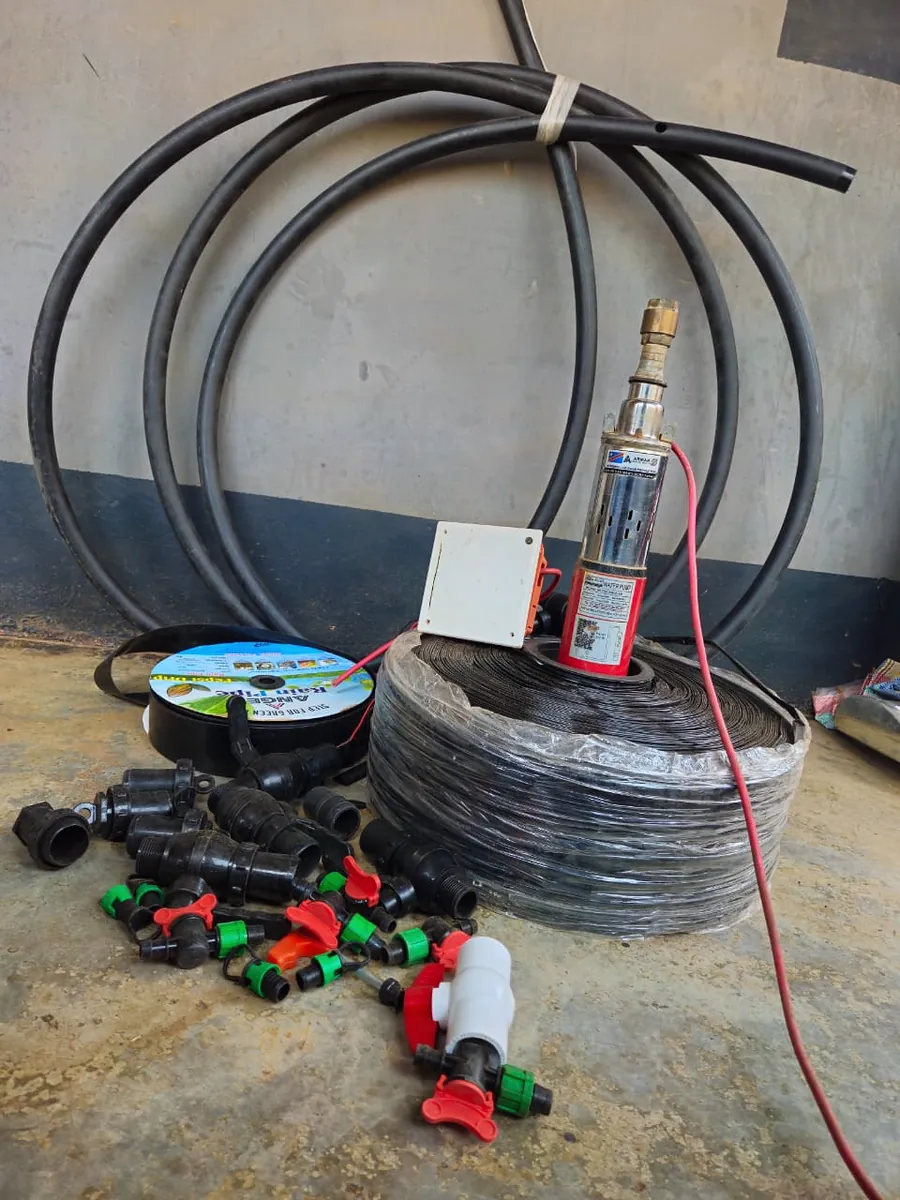 Kit AgriSmart : boîtier, pompe, gaines et raccords